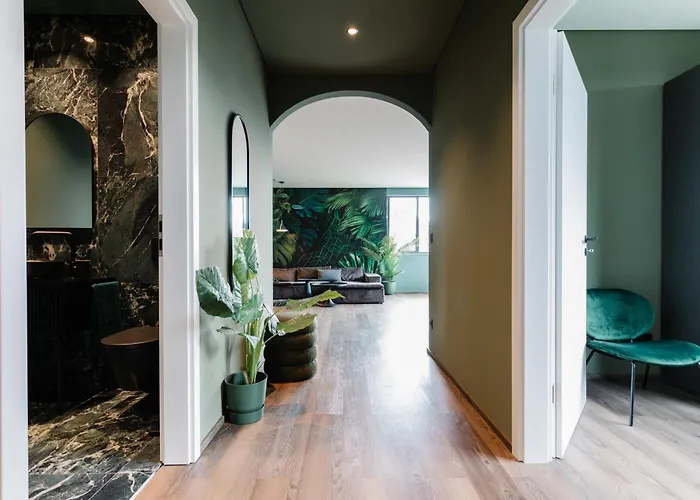 Apartment Exklusive Design Palm Paradise Neubau Pfungstadt